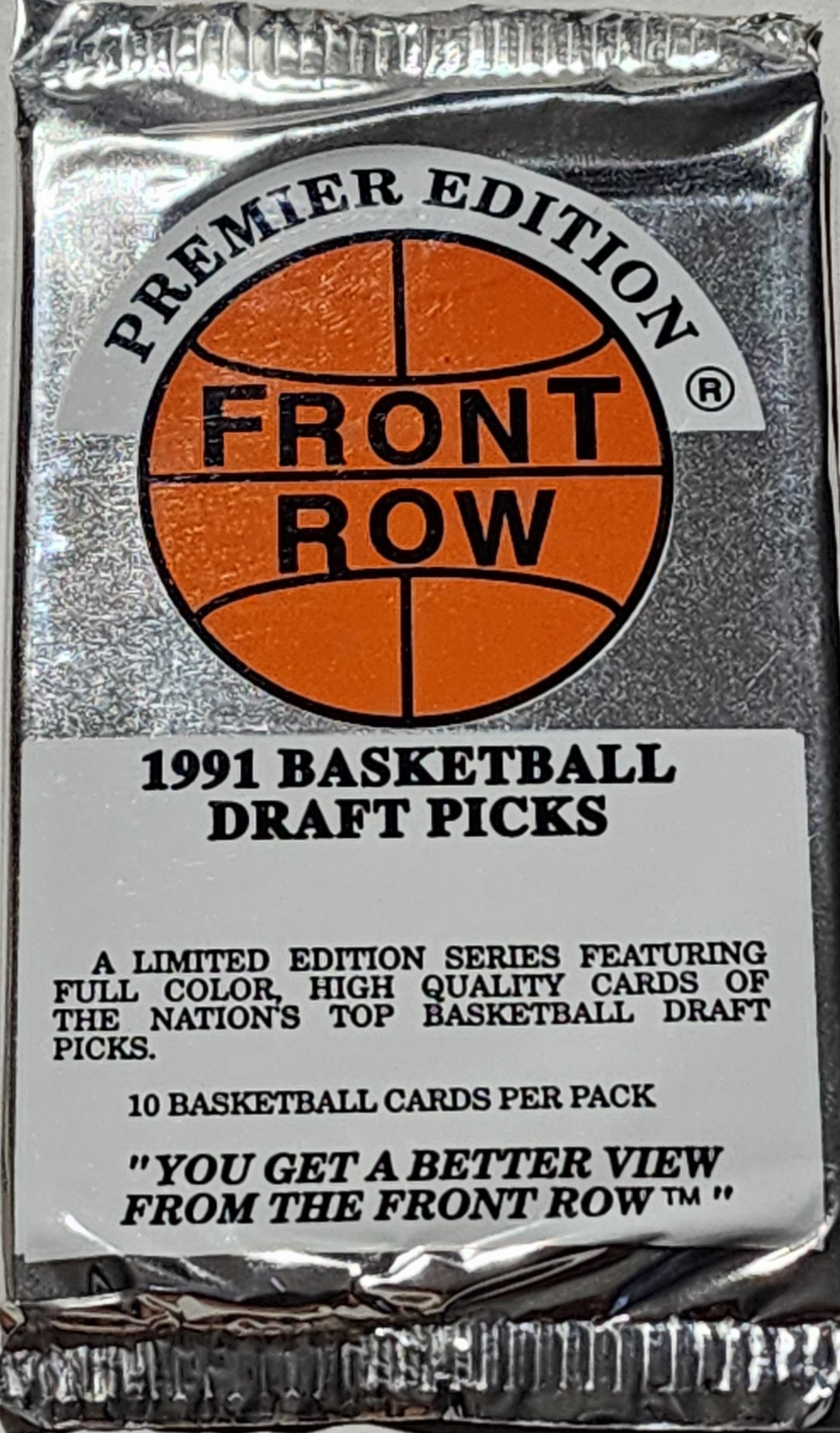 1991 Front Row Basketball Pack