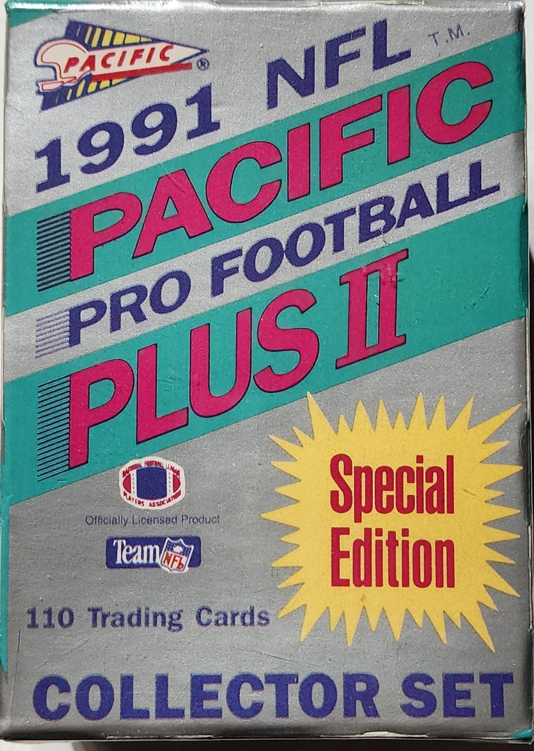 1991 Pacific Plus Football II Special Edition Collector Set
