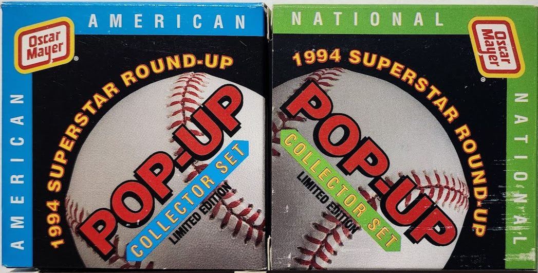 1994 Oscar Mayer Superstar Round-Up Pop-Up Disc Complete Set