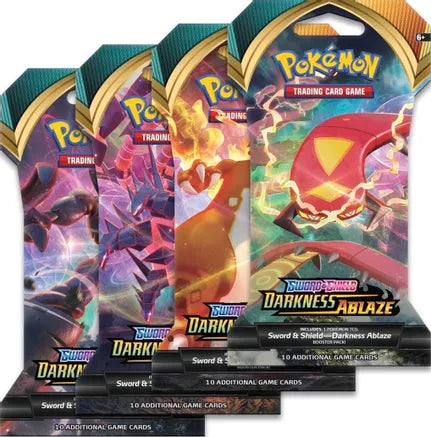 Pokemon Darkness Ablaze Sleeved Booster Pack