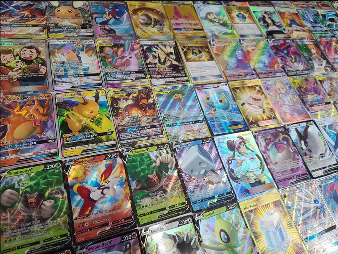 5 Card Pokemon Master Lot