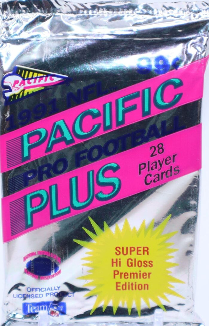 1991 Pacific Plus Football Jumbo Pack