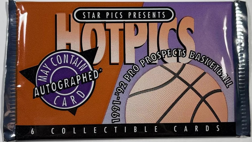 1991-92 Star Pics HotPics Basketball Pack