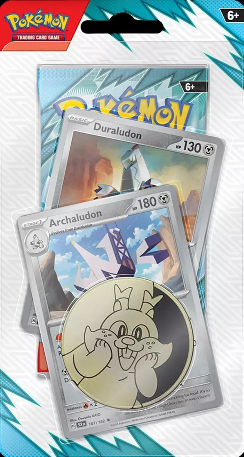Pokemon TCG Journey Together Blister Pack - Archaludon