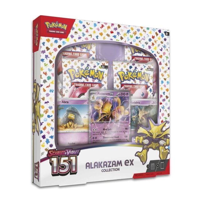 Pokémon SV 151 Alakazam ex Collection Box