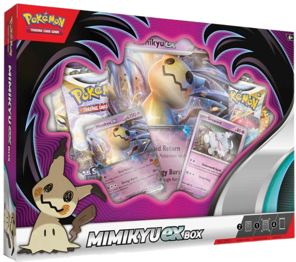 Pokémon Mimikyu ex Collection Box